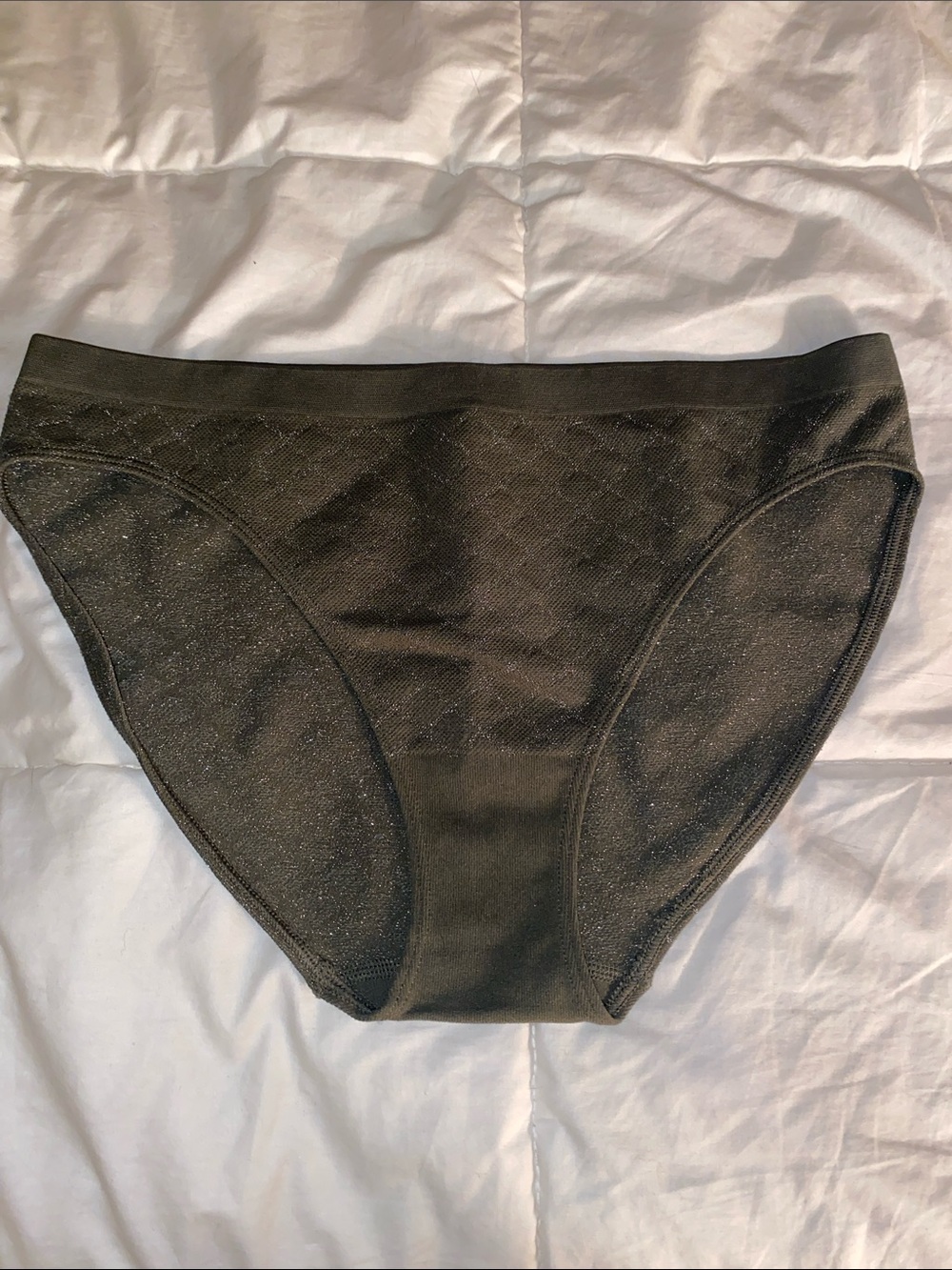 Victoria Secret Seamless Metallic Thread Bikini Panty